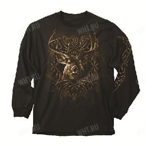 Толстовка BUCK WEAR Tribal Rack, цвет чёрный картинка анонса на сайте WHT.ru