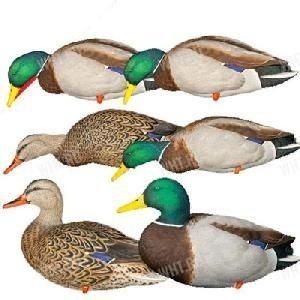 Чучела уток (кряквы) Avian-X AXP FULL BODY Mallards для высадки на сушу (6 шт.) картинка анонса на сайте WHT.ru