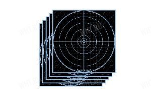 Мишени ACCU-BLUE Splatter Targets, размер 205х205 мм от DO-ALL (упаковка 5 шт.) картинка анонса на сайте WHT.ru