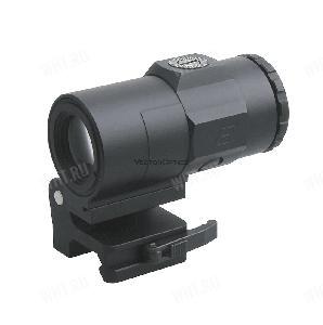 Увеличитель (магнифер) VECTOR Optics MAVERICK-IV 3x22 (3х), H=37 мм, c QD-кронштейном Flip Side Mount картинка анонса на сайте WHT.ru