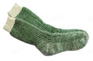 Шерстяные носки ULTRA WOOL, зеленые картинка анонса на сайте WHT.ru
