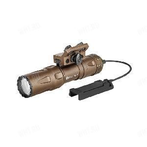 Тактический фонарь Olight Odin Mini c выносной кнопкой, 1250 Лм, 240 м, Desert Tan картинка анонса на сайте WHT.ru