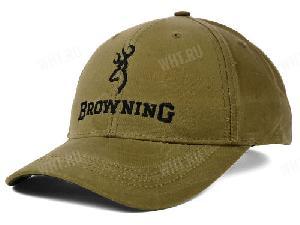 Бейсболка BROWNING Lite Wax, цвет хаки картинка анонса на сайте WHT.ru