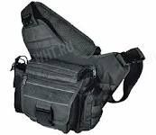 Сумка-разгрузка UTG-Tactical Messenger Bag на одно плечо, цвет черный картинка анонса на сайте WHT.ru