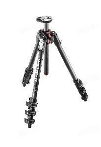 Штатив Manfrotto 190 XPRO с горизонтальной колонной, карбоновый, четырехсекционный, без головы картинка анонса на сайте WHT.ru