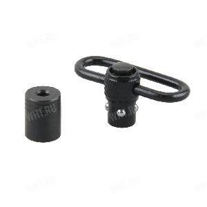Антабка быстросъемная VECTOR Optics Push Button QD с основанием и крепежом, ширина окна 36 мм картинка анонса на сайте WHT.ru