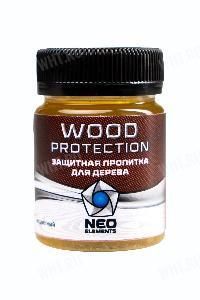 Состав для обработки древесины Neo Elements Wood Protection, бесцветный, 50 мл  картинка анонса на сайте WHT.ru