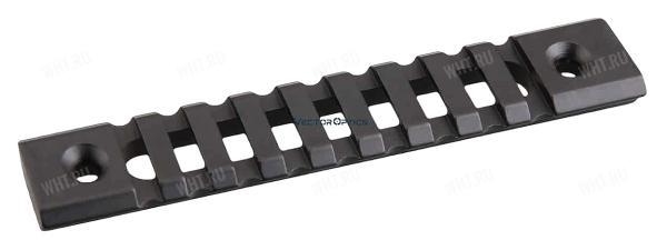 База Picatinny VECTOR Optics (9 слотов) для установки на интерфейс KeyMod картинка анонса на сайте WHT.ru