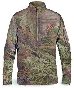 Свитер FIRST LITE Halstead на молнии, камуфляж Realtree MAX-1 картинка анонса на сайте WHT.ru