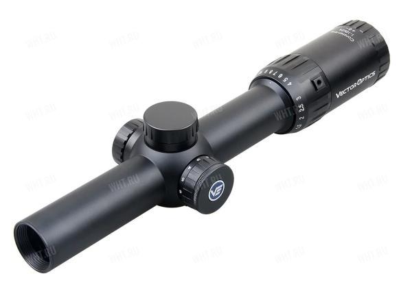 Оптический прицел Vector Optics CONSTANTINE 1-10x24 (30 мм) SFP Fiber Dot Reticle, марка German #4 картинка анонса на сайте WHT.ru