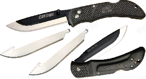 Складной нож со сменными лезвиями OUTDOOR EDGE Onyx EDC картинка анонса на сайте WHT.ru