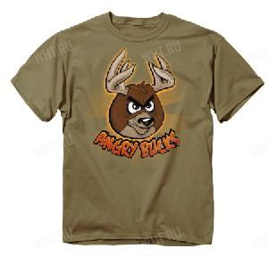 Футболка детская/подростковая BUCK WEAR Angry Bucks картинка анонса на сайте WHT.ru