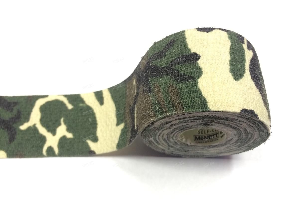 Лента текстильная McNett СamoForm® на п/клейкой основе для маскировки оружия - Woodland купить в интернет-магазине wht.ru
