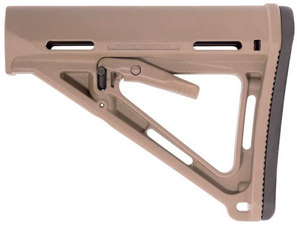 Приклад Magpul MOE Carbine Stock, Mil-spec, телескопический, FDE картинка анонса на сайте WHT.ru