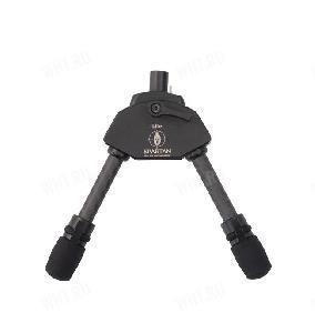 Сошки Javelin Bipod Lite Mini (11.5 см), Universal Rifle Adapter в комплекте, SPARTAN