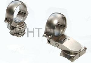 Быстросъемный поворотный кронштейн Suhl, Heym SR21/30, кольца 30 мм, BH=17 мм, KR=33 мм (°° °° Нерж) картинка анонса на сайте WHT.ru