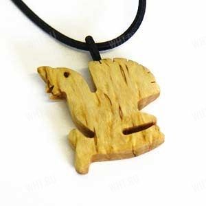 Подвеска на шею "Глухарь", Wood Jewel картинка анонса на сайте WHT.ru