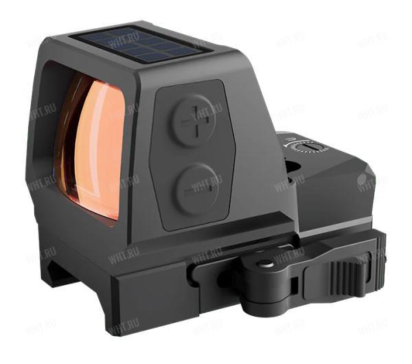 Коллиматорный прицел VECTOR Optics FRENZY PLUS 1x22x32 SMR SOLAR POWER QD, с б/с кронштейном на Picatinny картинка анонса на сайте WHT.ru