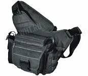 Сумка-разгрузка UTG-Tactical Messenger Bag на одно плечо, цвет черный купить в интернет-магазине wht.ru
