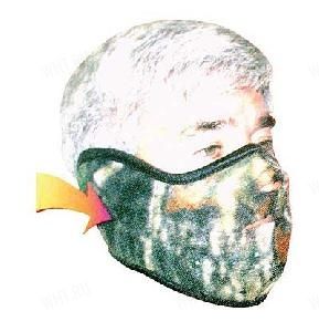 Маска HEAT Factory флисовая камуфляж Mossy Oak Break-Up картинка анонса на сайте WHT.ru