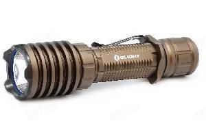 Тактический фонарь Olight Warrior-X PRO Desert Tan, 2250 Лм, 600 м, аккумулятор Li-ion 21700