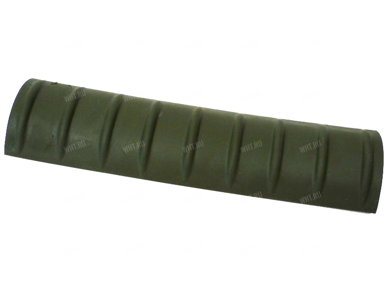 Защитная прорезиненная накладка (146 мм х 3 шт.) на планку Picatinny FAB-Defense RCG (олива)