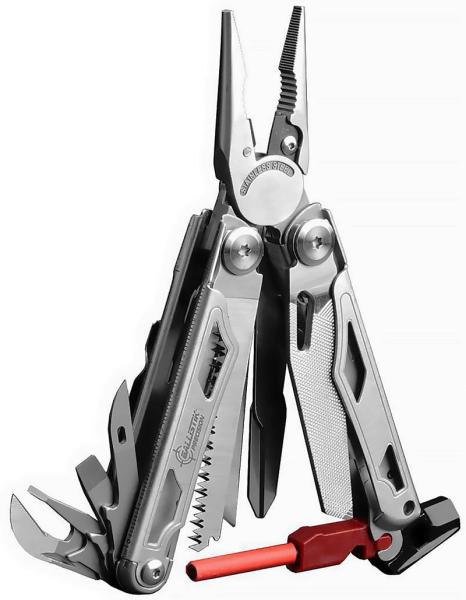 Мультитул тактический BALLISTIK Precision 2038А (инструмент 18в1, биты в комплекте) картинка анонса на сайте WHT.ru