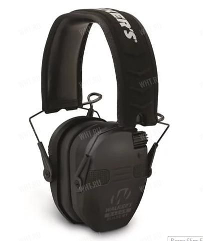 Активные наушники WALKER`S Razor Quad, 4 микрофона, Bluetooth, черные купить в интернет-магазине wht.ru