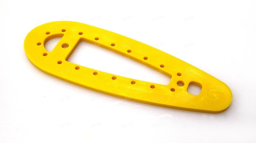 Проставка 4.5 мм между прикладом и затыльником Shu-Equipment, цвет желтый