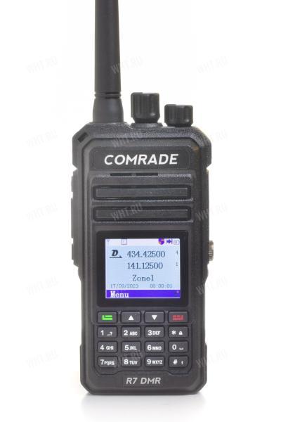 Цифровая радиостанция Comrade R7 DMR AES (UHF/VHF) картинка анонса на сайте WHT.ru
