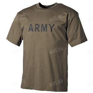 Футболка ARMY, цвет олива картинка анонса на сайте WHT.ru