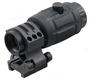 Увеличитель (магнифер) VECTOR Optics MAVERICK 3х26 (3х), H=39 мм, cо стальным кронштейном Flip Side Mount картинка анонса на сайте WHT.ru