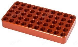 Поддон для 50 гильз Lyman Deluxe Loading Block .338", алюминиевый