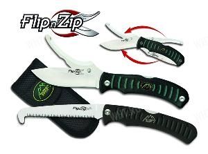 Набор OUTDOOR EDGE Flip`n`Zip/Saw Combo: складной нож с двумя лезвиями + складная пила картинка анонса на сайте WHT.ru