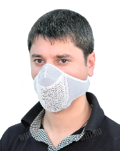 Тепловая полумаска SAYVER белая картинка анонса на сайте WHT.ru