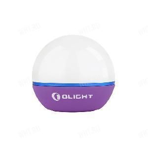 Портативный кемпинговый фонарь Olight Bulb Purple, 55 Лм, 4 режима, встроенный аккумулятор картинка анонса на сайте WHT.ru