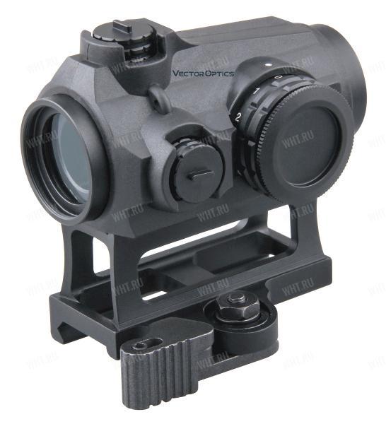 Коллиматорный прицел VECTOR Optics Maverick 1x22 MIL Rubber Cover (3 MOA), с 2 кронштейнами на Weaver/Picatinny картинка анонса на сайте WHT.ru