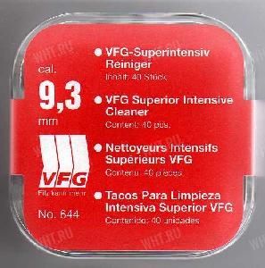 Пыжи чистящие VFG Superior Intensiv 9.3 мм (9.3 мм/.366ТКМ/.375/9,6 мм Lancaster), 40 шт. картинка анонса на сайте WHT.ru