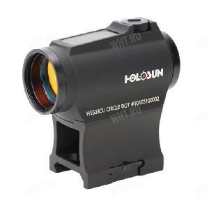 Коллиматорный прицел Holosun HS503CU, солнечная батарея, 2/65 MOA, Weaver/Picatinny (2 шт.) картинка анонса на сайте WHT.ru