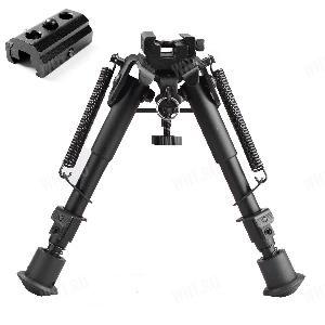 Сошки Harris Bipod 1A2-BRM (OEM) на б/с антабку + Picatinny  (13,5...21 см) картинка анонса на сайте WHT.ru