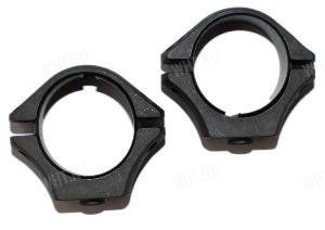 Кольца SAKO/Tikka Optilock 25.4 мм, Low (низкие), F (фасфатированные), BH=6 мм картинка анонса на сайте WHT.ru
