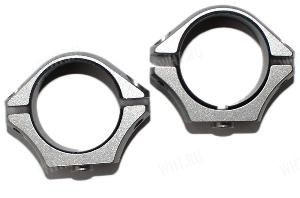 Кольца SAKO/Tikka Optilock 25.4 мм, Extra Low (экстра-низкие), INOX (SS), BH=4 мм картинка анонса на сайте WHT.ru