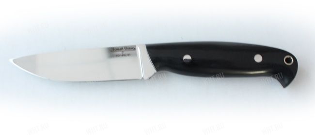 Нож "Сокол", сталь D2, рукоять микарта (цвет-черный)