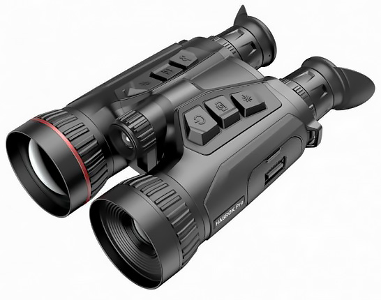 Мультиспектральный бинокль Hikmicro HABROK PRO HQ50LN (50mm, F1.0, 4.3-20x, VOx 640x512, 12μm, NETD<15mK | F60mm, CMOS 3840x2160, 5.5x-22x, 940 nm | LRF до 1000 м)  картинка анонса на сайте WHT.ru