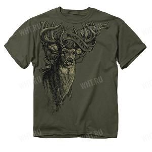 Футболка детская/подростковая BUCK WEAR BT Deer Ink картинка анонса на сайте WHT.ru