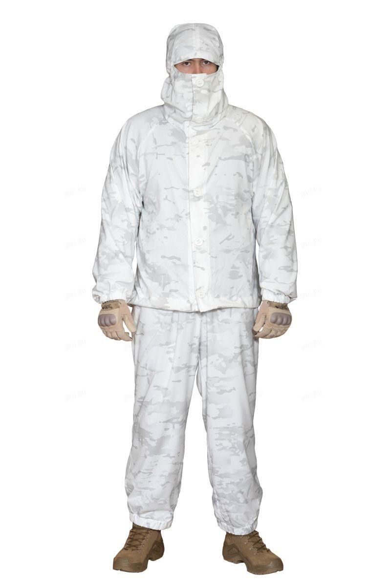Маскировочный зимний костюм №4, камуфляж Multicam Alpine купить в интернет-магазине wht.ru