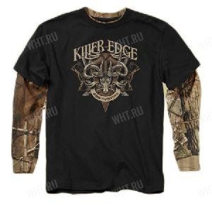 Толстовка BUCK WEAR Killer Edge, цвет чёрный + камуфляж картинка анонса на сайте WHT.ru