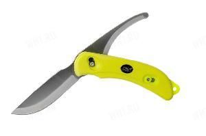 Нож EKA SwedBlade G4, цвет жёлтый, сталь SANDVIK
