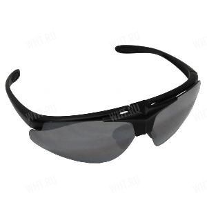 Очки тактические / стрелковые Army Sports Goggles "Hawk", чёрные, 2 сменных светофильтра картинка анонса на сайте WHT.ru