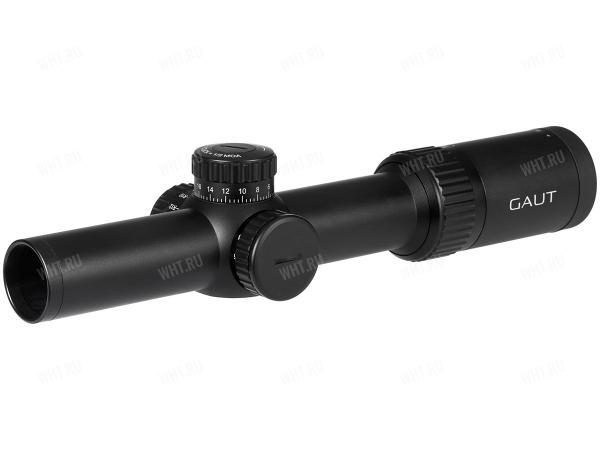 Оптический прицел Gaut Nephrite 1-4x24, SFP, марка 60, 30мм, 1/2 МОА картинка анонса на сайте WHT.ru